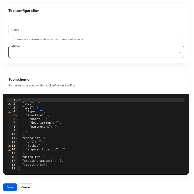 Creating the Shopify integration tool in the Syllable Console